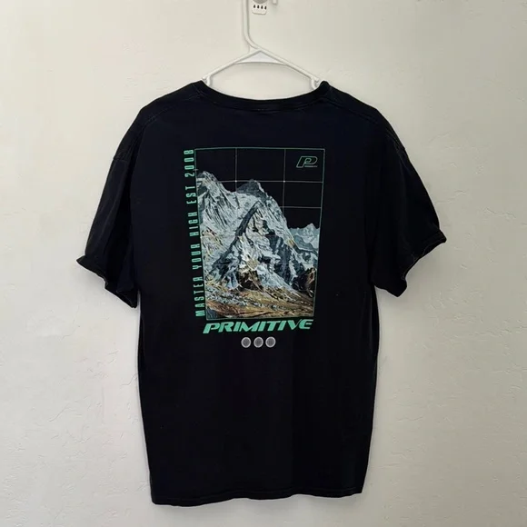 Primitive Charcoal Skateboarding Shirt - Picture 3 of 3